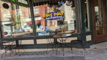 Roly Poly Sandwiches inside