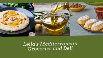 Leila's Mediterranean Groceries Deli food