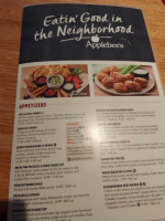 Applebee's Grill Bar Restaurant menu