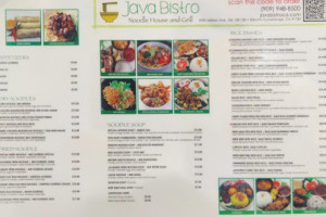 Java Bistro food