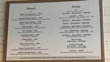 Chocolate Café Express menu