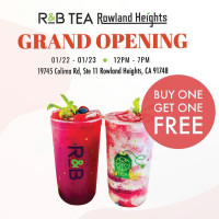 R&b Tea Monterey Park food