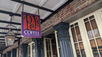 Pj's Coffee inside