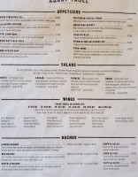 222 Public House menu