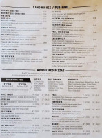 222 Public House menu