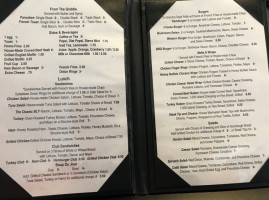 Benson's Cafe menu