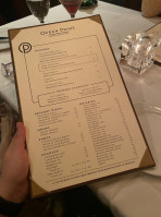 Ocean Prime menu