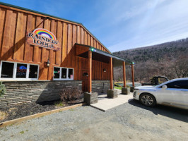 The Rainbow Lodge outside