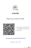 Hiblend Health Cafe food