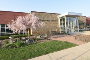 The Library Café outside