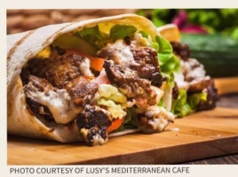 Lusy's Mediterranean Cafe food