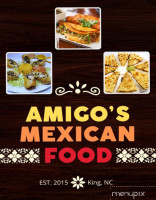 Amigos menu