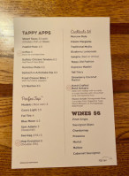 Wood-n-tap- Hartford menu