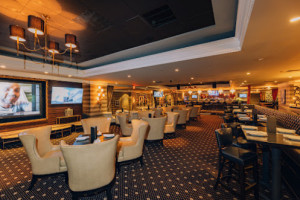 High Rollers Luxury Lanes Sports Lounge inside