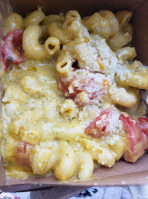 Mmmac N' Cheese inside