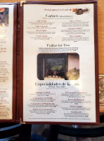 El Caporal menu