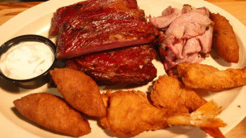 Jimbo's Pit Bar-b-q food