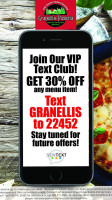 Granelli's Pizzeria food