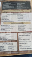 Appleridge Cafe menu