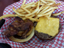 Jimmy'z Hamburgers food