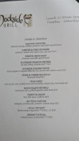 Dockside Grill menu