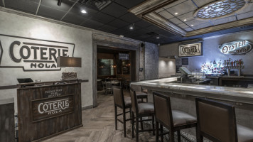 Coterie Restaurant Oyster Bar inside