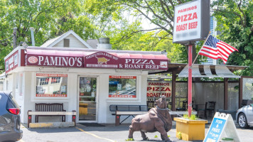 Pamino's Pizza Roast Beef outside