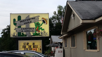 Watering Hole Cantina Grille outside