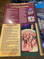 San Marcos Mexican Grill menu