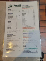 Libby Hill Seafood (mt. Airy) menu