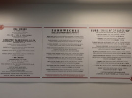 Red Barn Market Deli menu