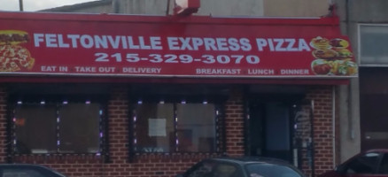 Feltonville Express Pizza outside