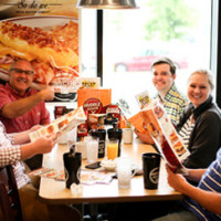 Huddle House inside