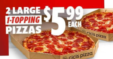 Cicis Pizza food