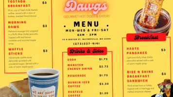 Haute Dawgs Gourmet Hot Dogs Eatery food