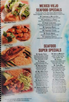 Mexico Viejo menu