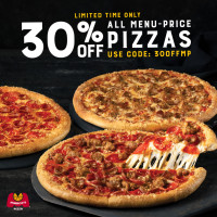 Marcos Pizza menu