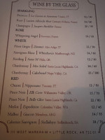 Capital Bar And Grill Restaurant menu