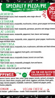 Agrigento Pizzeria Caffe menu