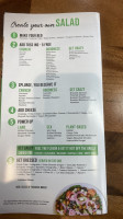 Salad House menu