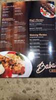 Baba's Grill menu