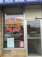 On The Side Sub Shop outside