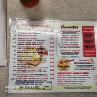 Sunrise Grill In Mart menu