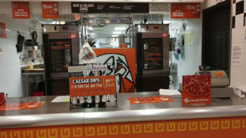 Little Caesars Pizza inside