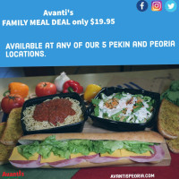 Avanti's N. Knoxville food