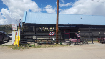 Highline Cafe Saloon outside