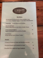 Library menu