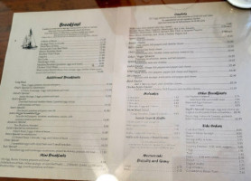 Bab's Delta Diner menu