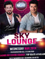 Sky Lounge East Dearborn food