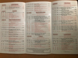 Szechuan Empire menu